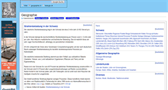 Desktop Screenshot of geographie.ch